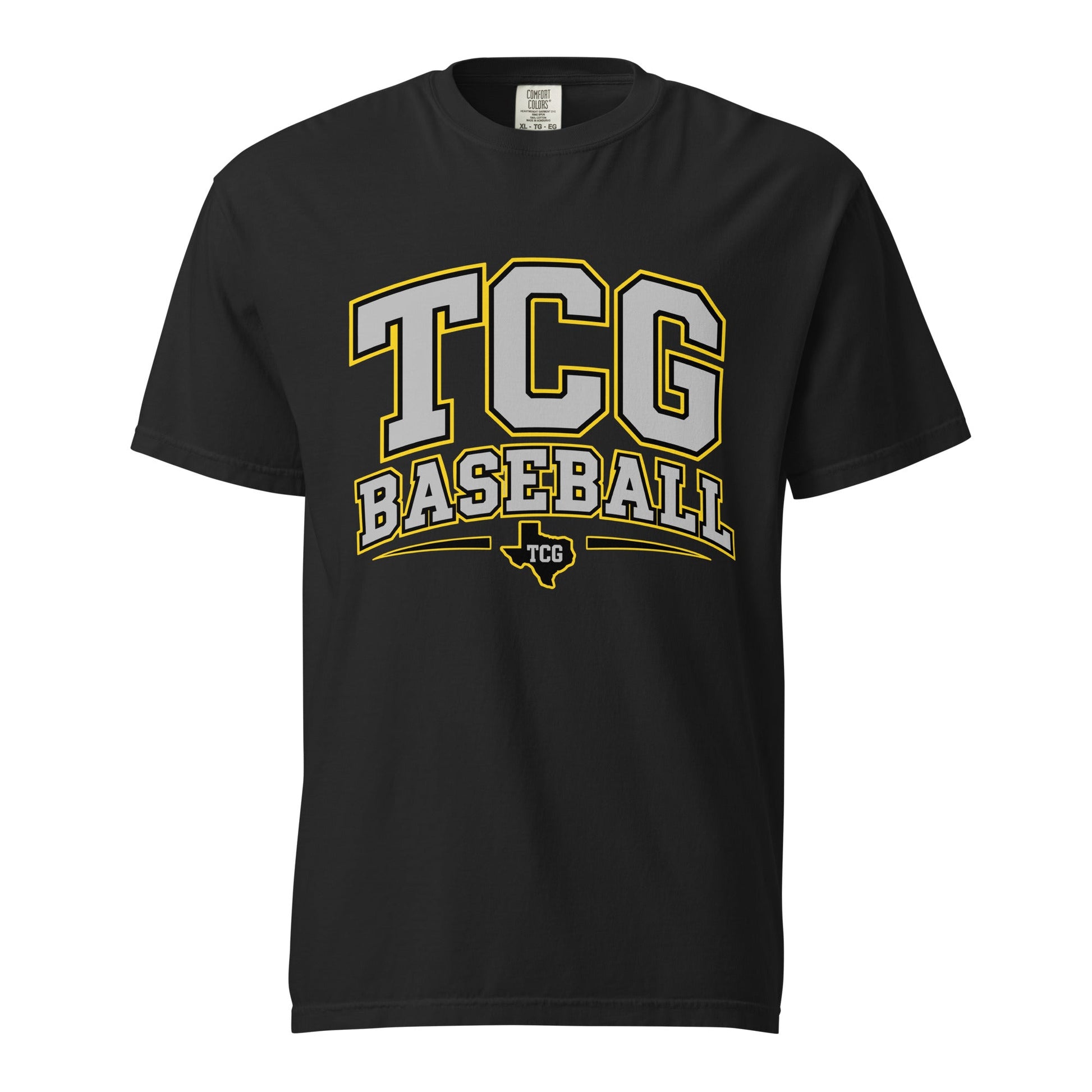 Signature | Comfort Colors T-Shirt | Tri-County Ghosts | TCG Crest Logo