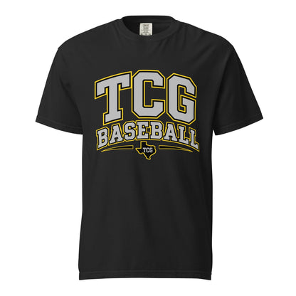 Signature | Comfort Colors T-Shirt | Tri-County Ghosts | TCG Crest Logo