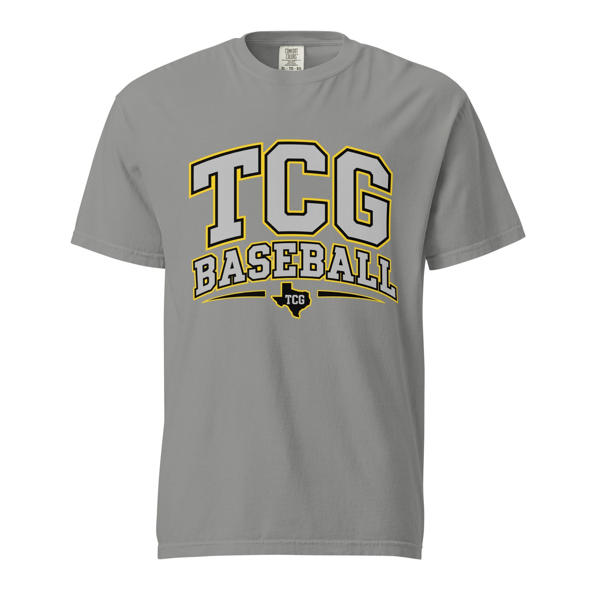 Signature | Comfort Colors T-Shirt | Tri-County Ghosts | TCG Crest Logo