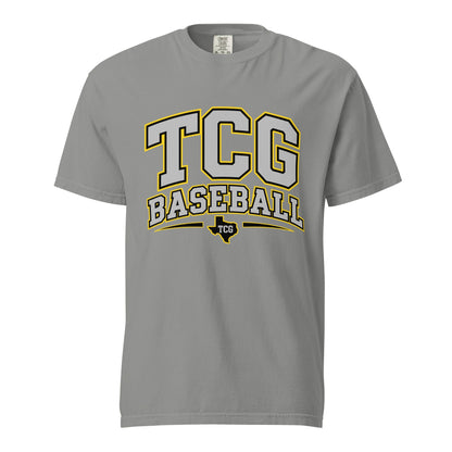 Signature | Comfort Colors T-Shirt | Tri-County Ghosts | TCG Crest Logo