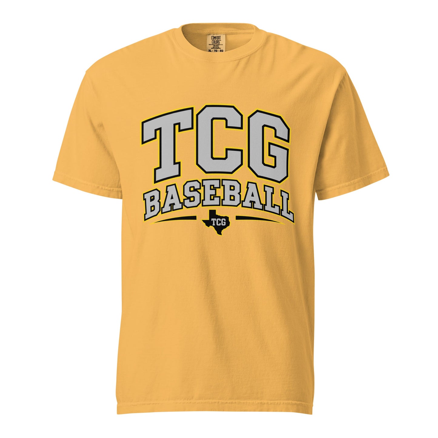 Signature | Comfort Colors T-Shirt | Tri-County Ghosts | TCG Crest Logo