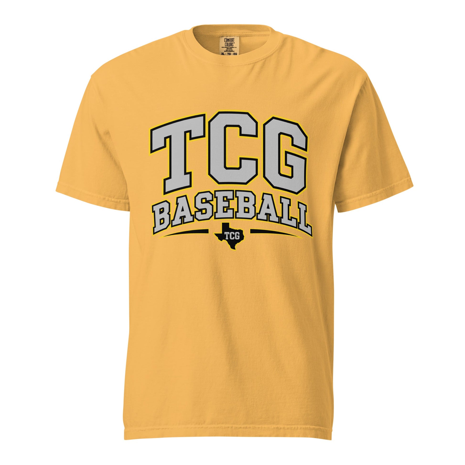 Signature | Comfort Colors T-Shirt | Tri-County Ghosts | TCG Crest Logo