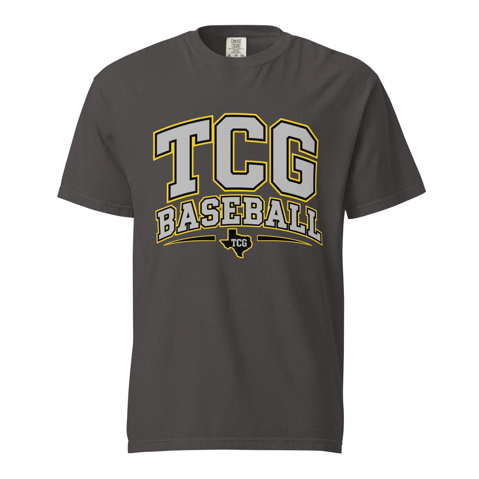 Signature | Comfort Colors T-Shirt | Tri-County Ghosts | TCG Crest Logo