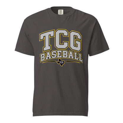 Signature | Comfort Colors T-Shirt | Tri-County Ghosts | TCG Crest Logo