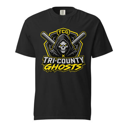 Signature | Comfort Colors T-Shirt | Tri-County Ghosts | Vanguard Ghosts Logo