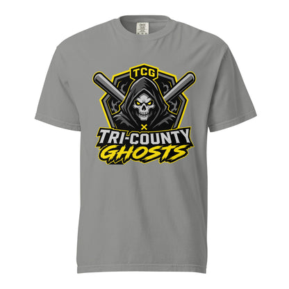 Signature | Comfort Colors T-Shirt | Tri-County Ghosts | Vanguard Ghosts Logo