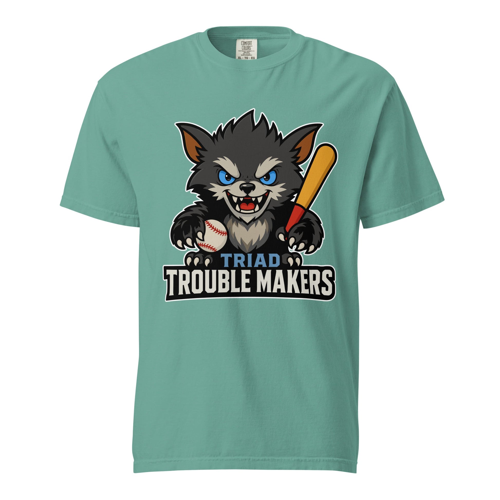 Signature | Comfort Colors T-Shirt | Triad Troublemakers | Mascot Logo
