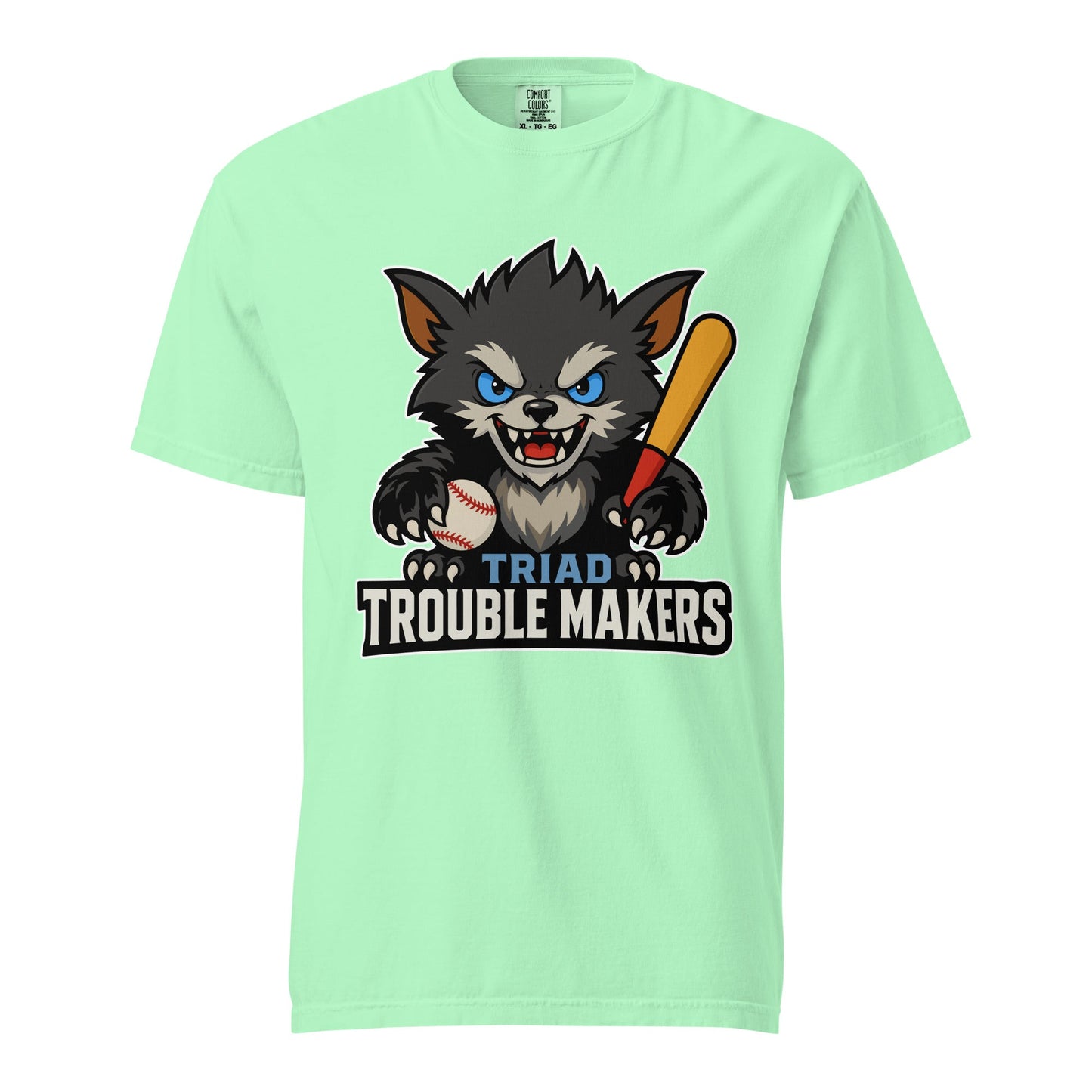 Signature | Comfort Colors T-Shirt | Triad Troublemakers | Mascot Logo