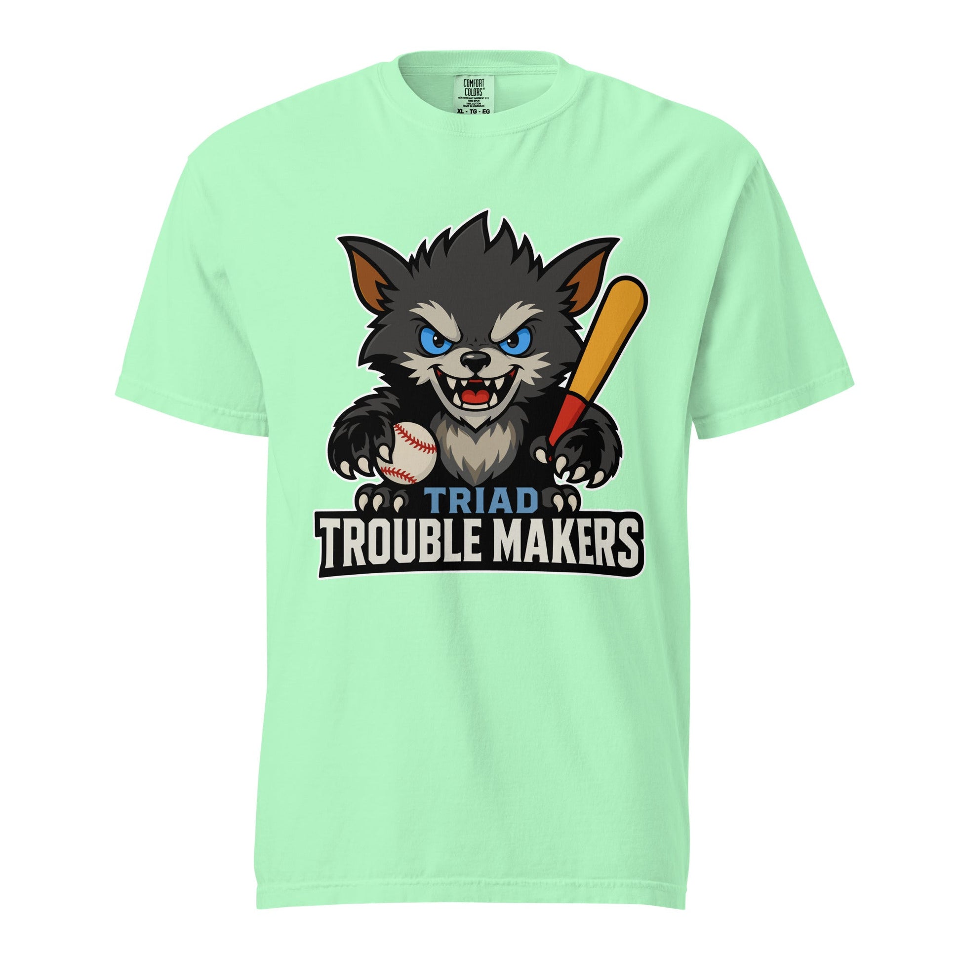 Signature | Comfort Colors T-Shirt | Triad Troublemakers | Mascot Logo