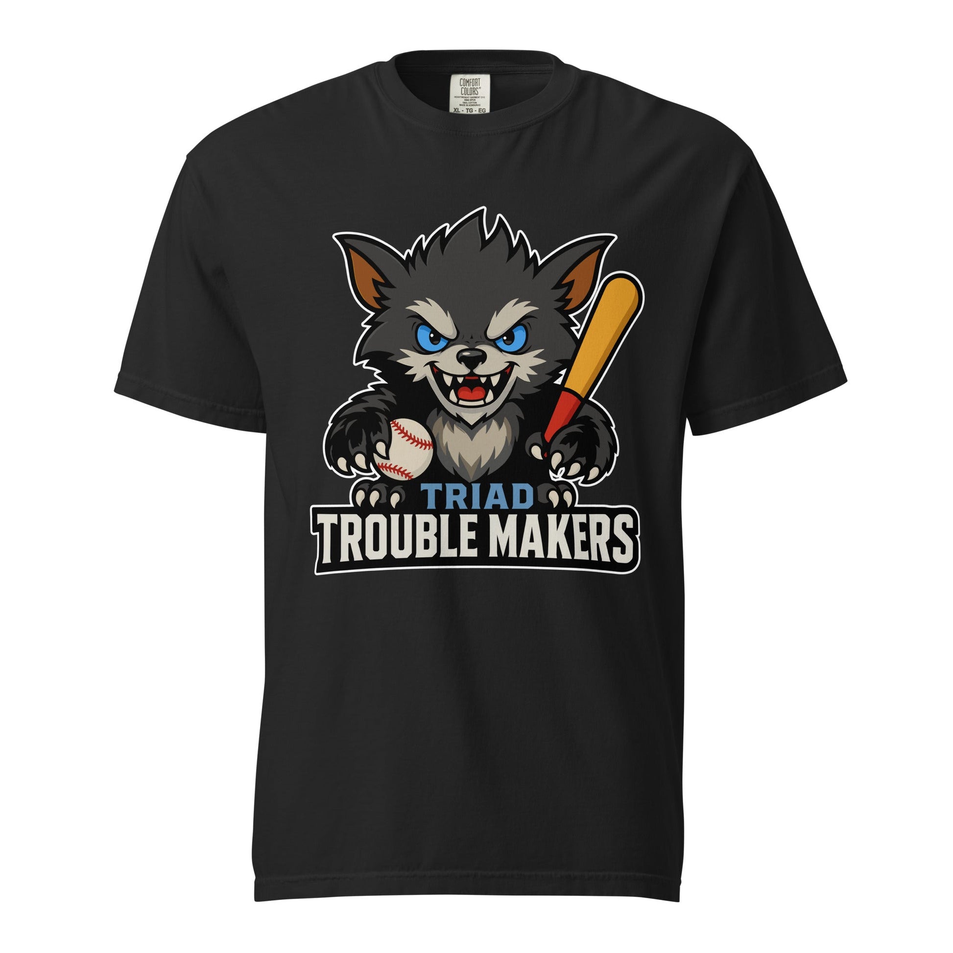 Signature | Comfort Colors T-Shirt | Triad Troublemakers | Mascot Logo