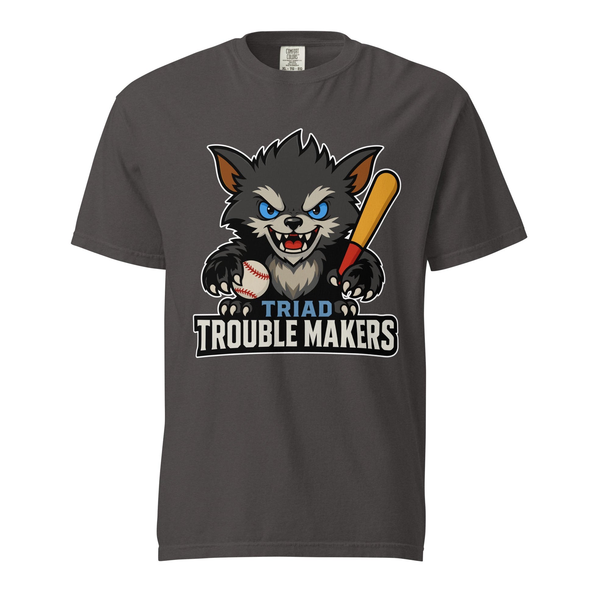 Signature | Comfort Colors T-Shirt | Triad Troublemakers | Mascot Logo