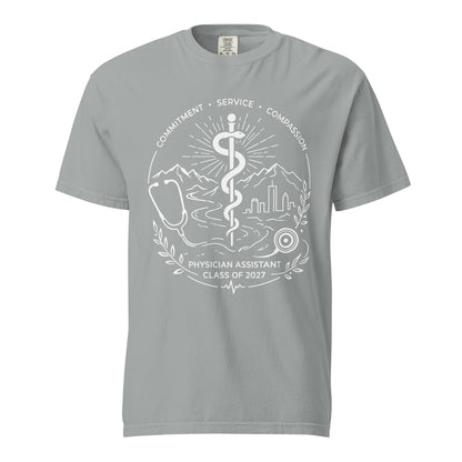 Signature | Comfort Colors T-Shirt | Trine PA program | Crest Logo