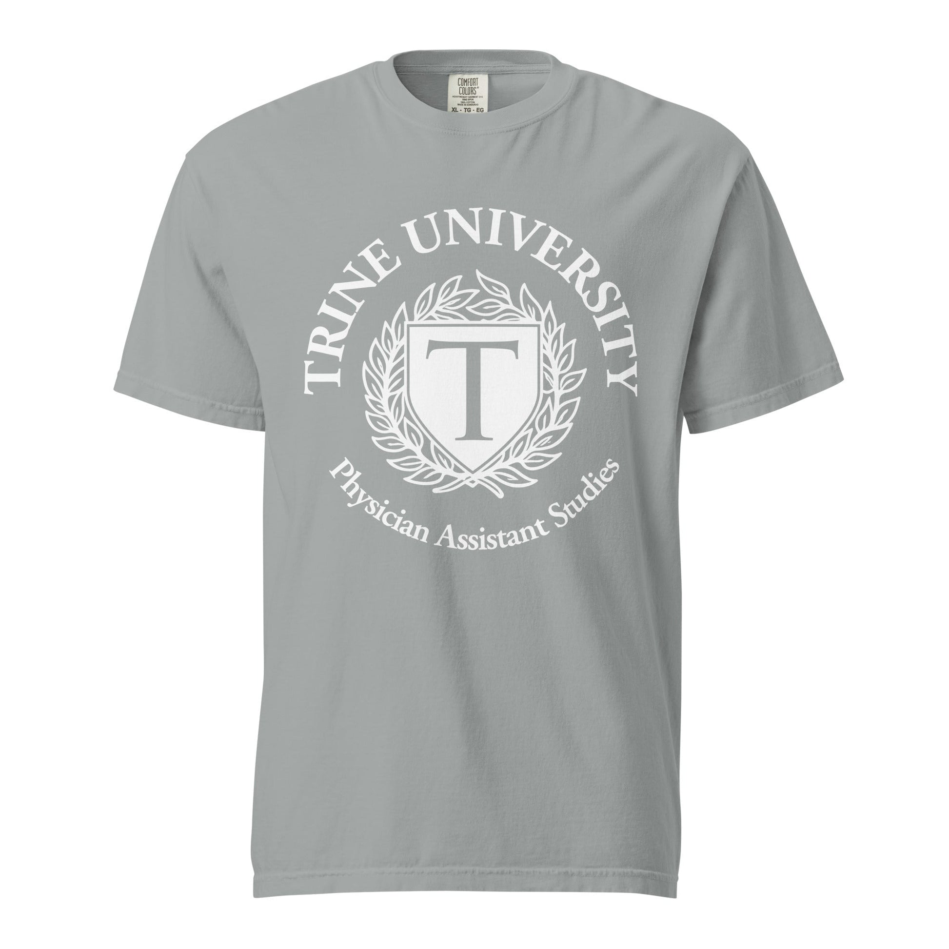 Signature | Comfort Colors T-Shirt | Trine PA program | Emblem Logo