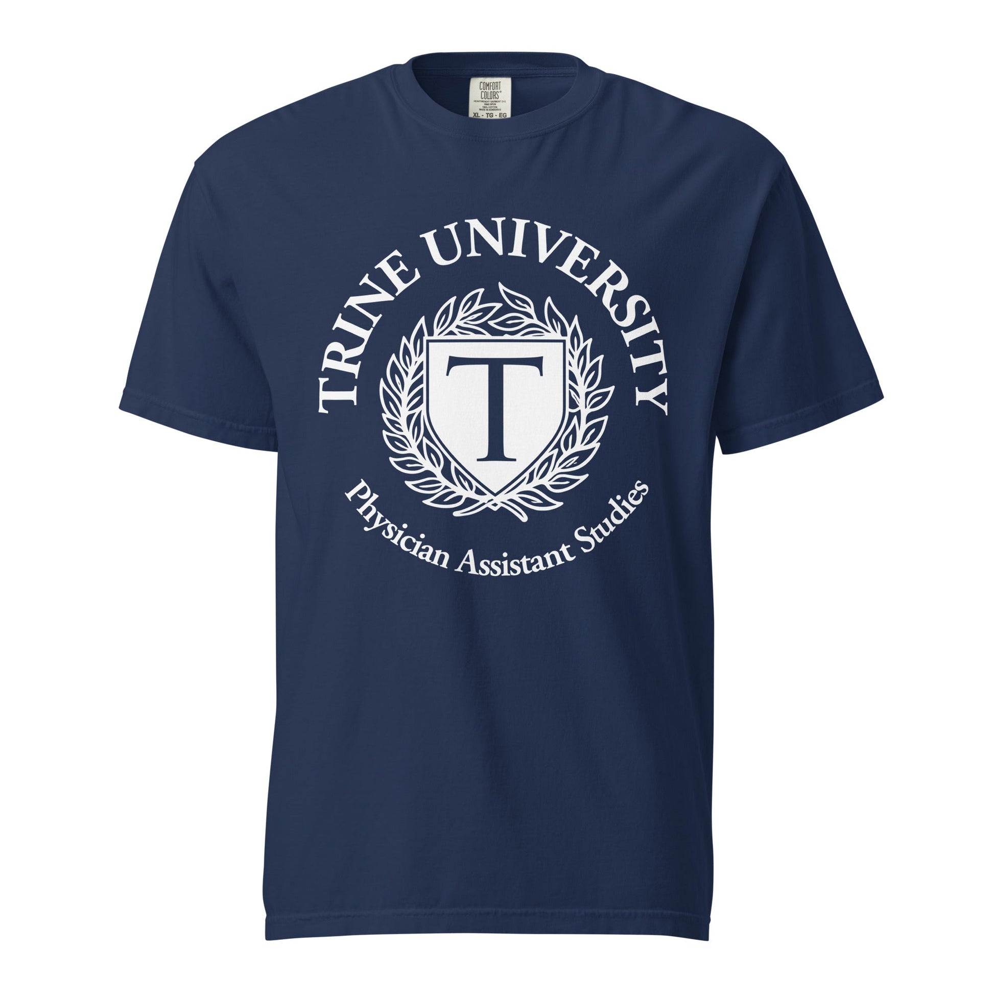 Signature | Comfort Colors T-Shirt | Trine PA program | Emblem Logo