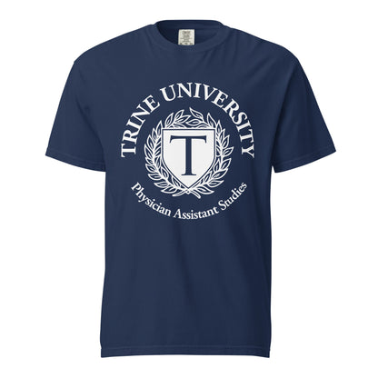 Signature | Comfort Colors T-Shirt | Trine PA program | Emblem Logo