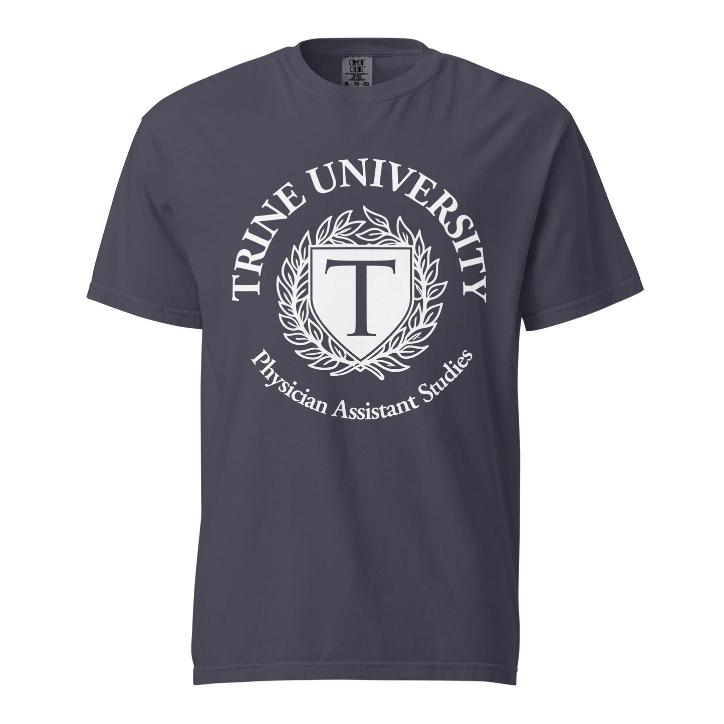 Signature | Comfort Colors T-Shirt | Trine PA program | Emblem Logo