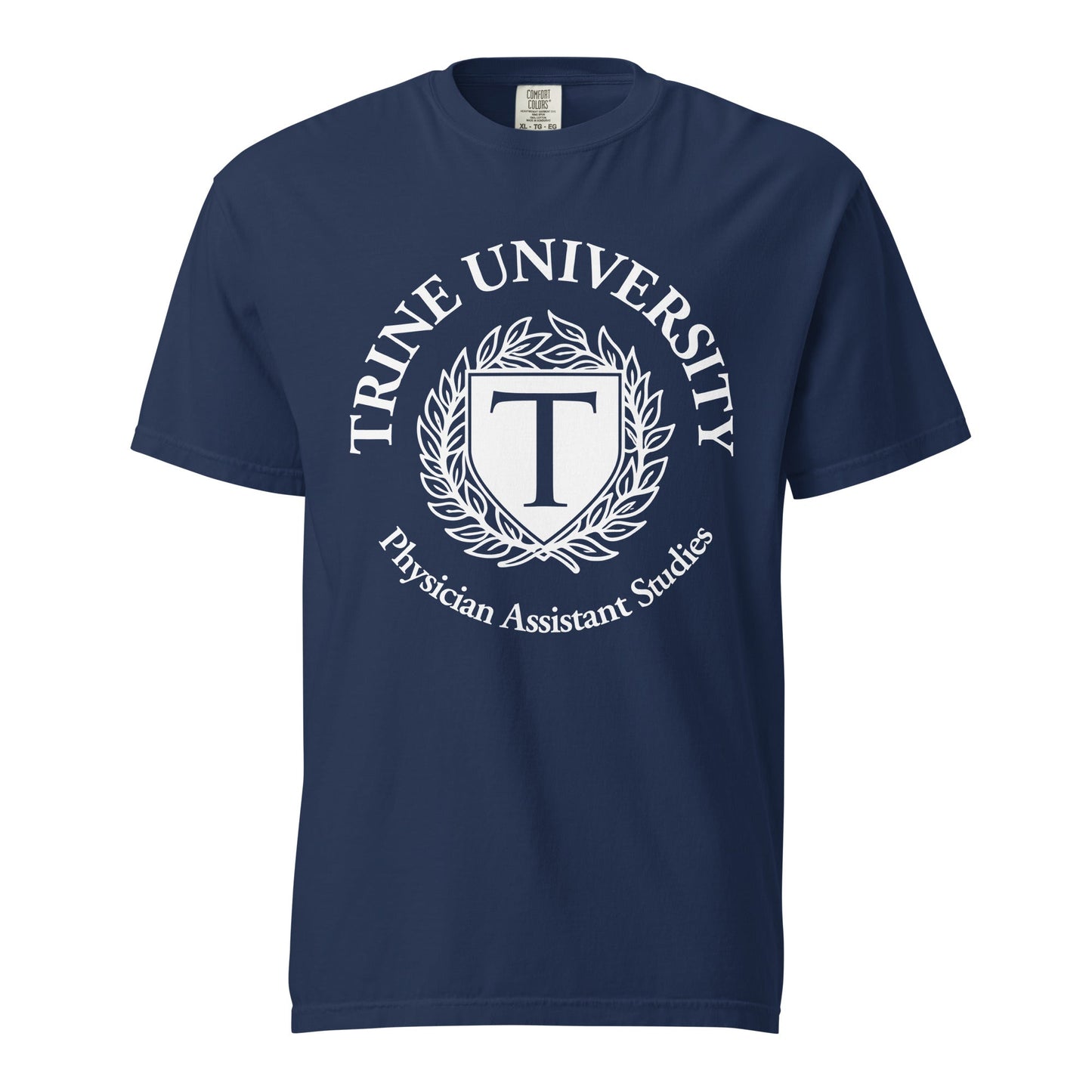 Signature | Comfort Colors T-Shirt | Trine PA program | Emblem Logo