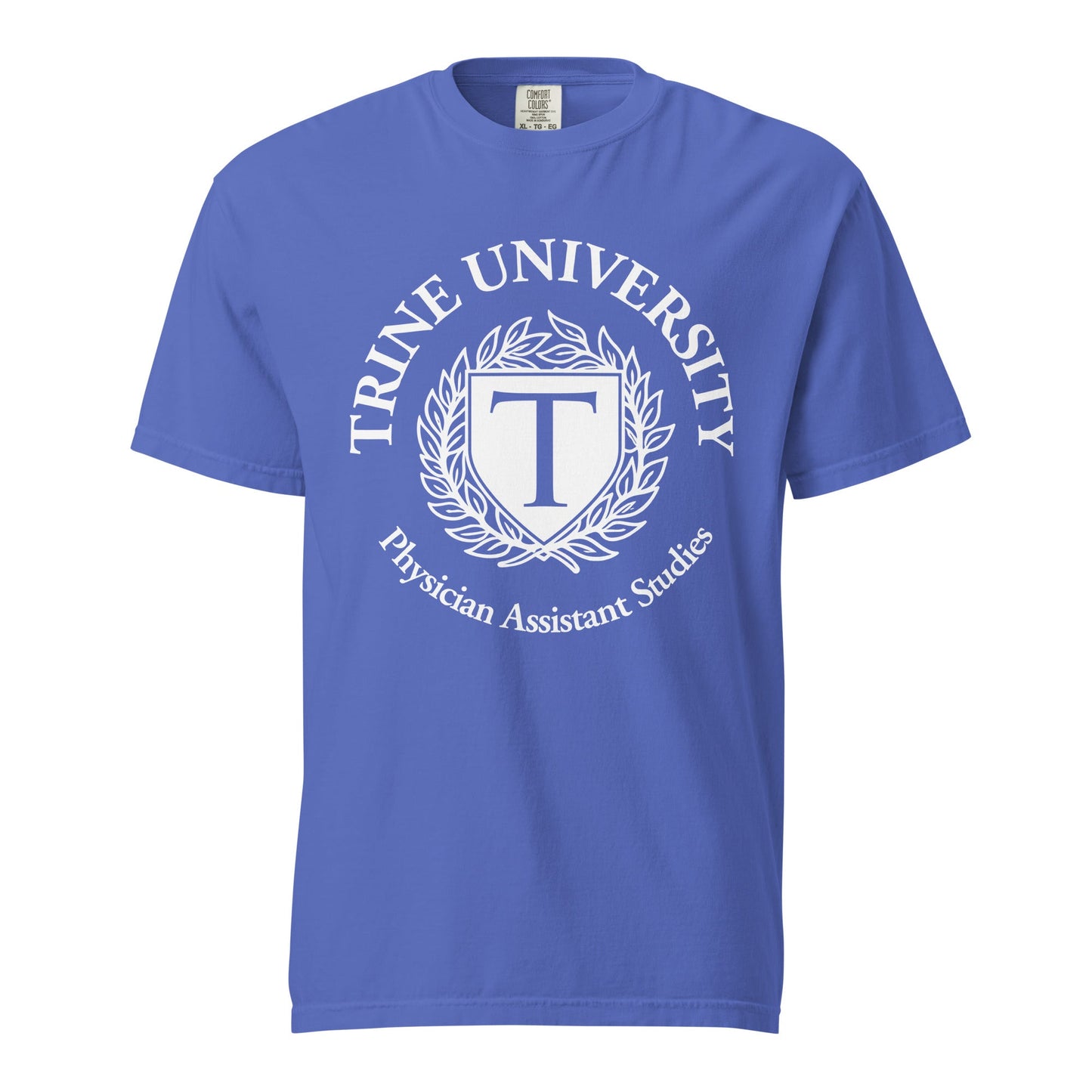 Signature | Comfort Colors T-Shirt | Trine PA program | Emblem Logo
