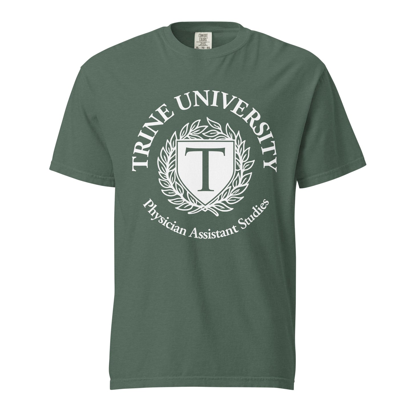 Signature | Comfort Colors T-Shirt | Trine PA program | Emblem Logo