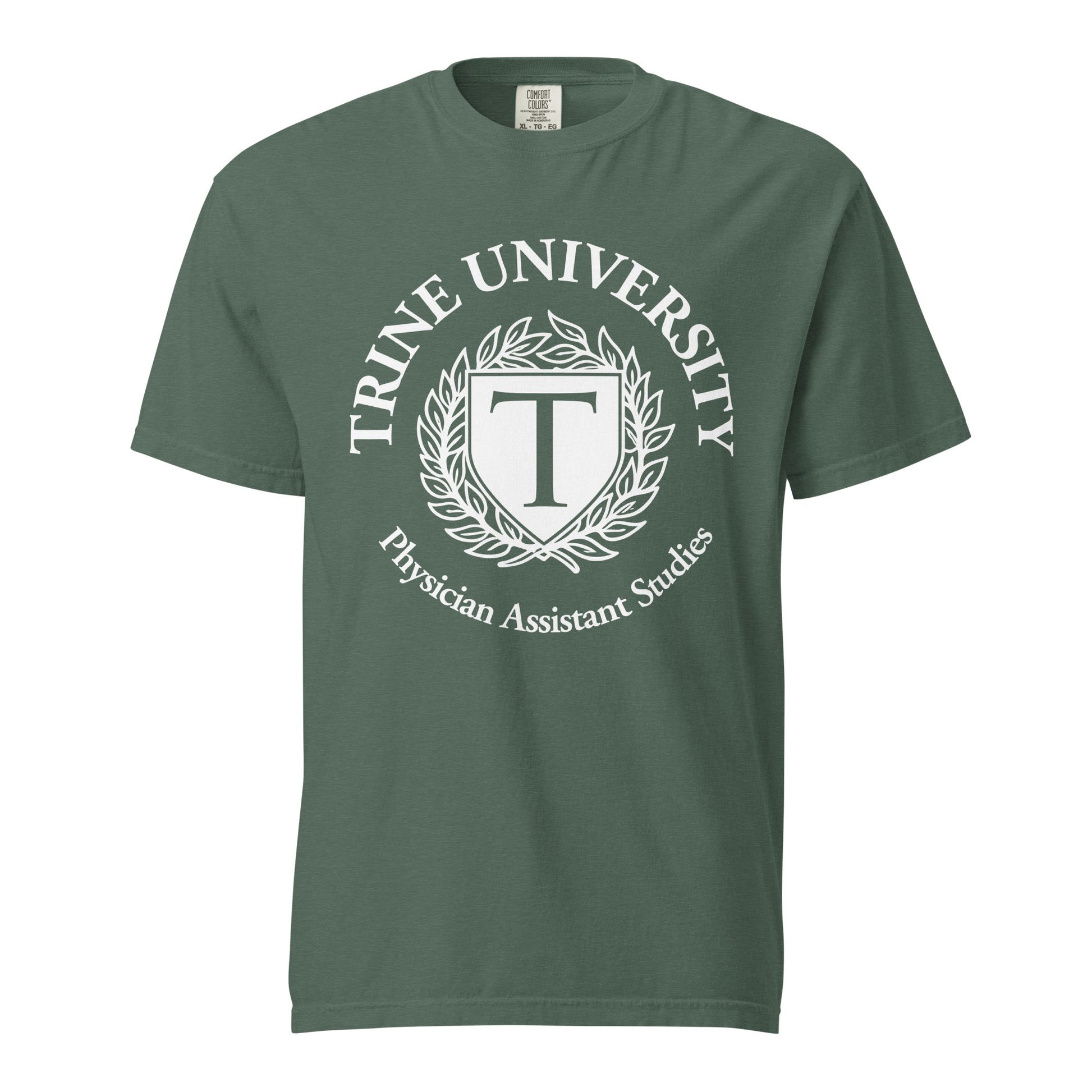 Signature | Comfort Colors T-Shirt | Trine PA program | Emblem Logo