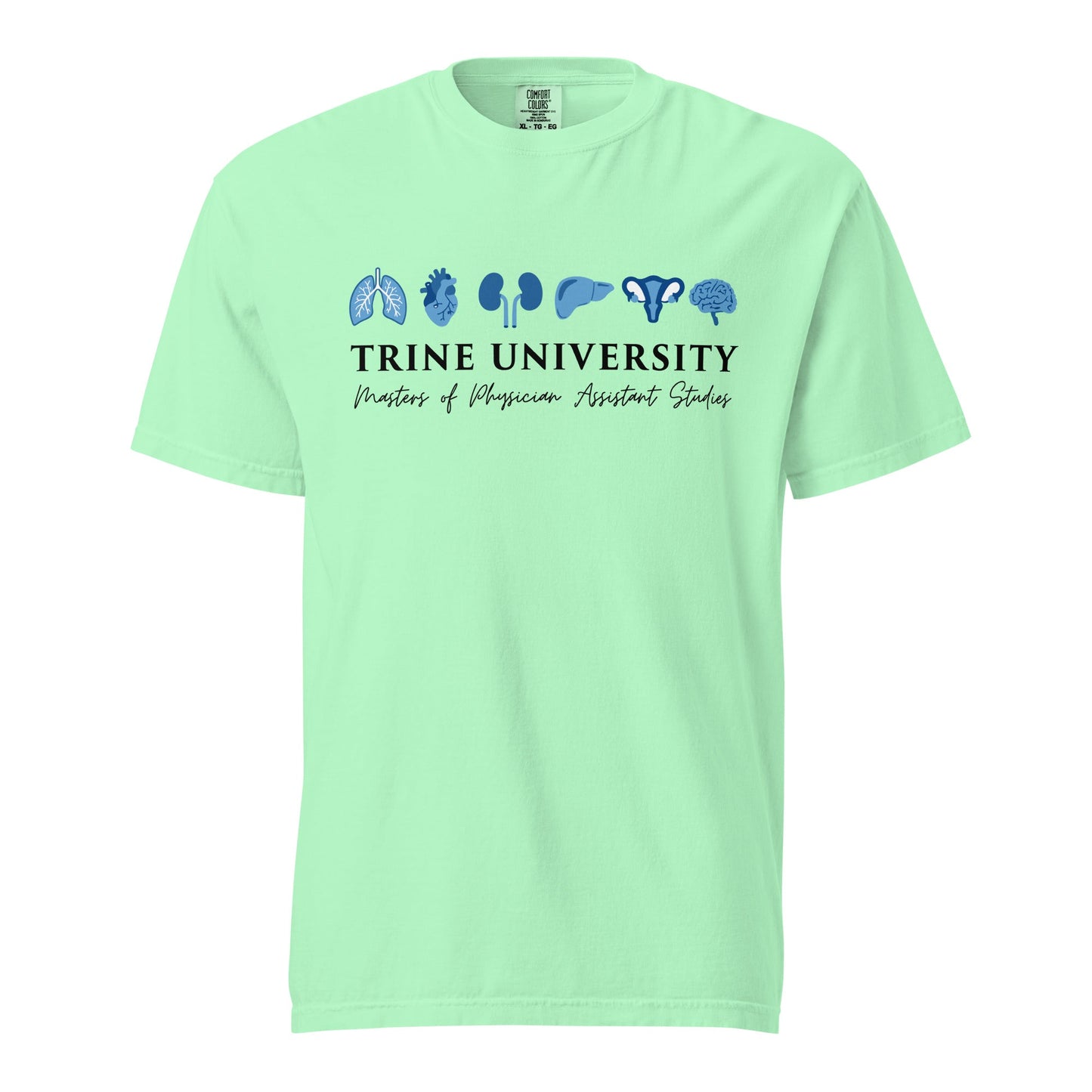 Signature | Comfort Colors T-Shirt | Trine PA program | Modern Script Logo