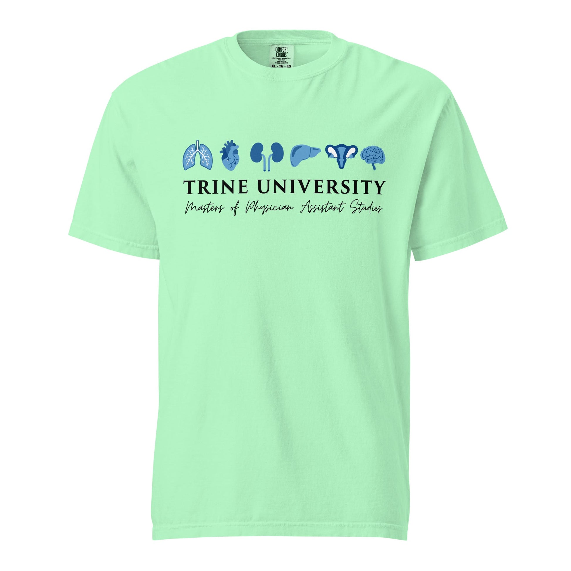 Signature | Comfort Colors T-Shirt | Trine PA program | Modern Script Logo