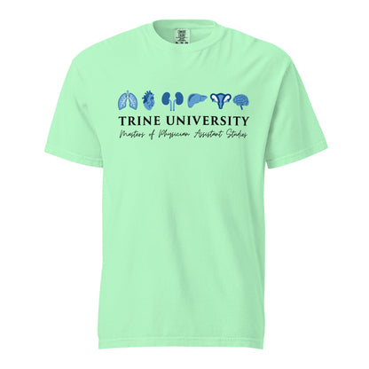 Signature | Comfort Colors T-Shirt | Trine PA program | Modern Script Logo