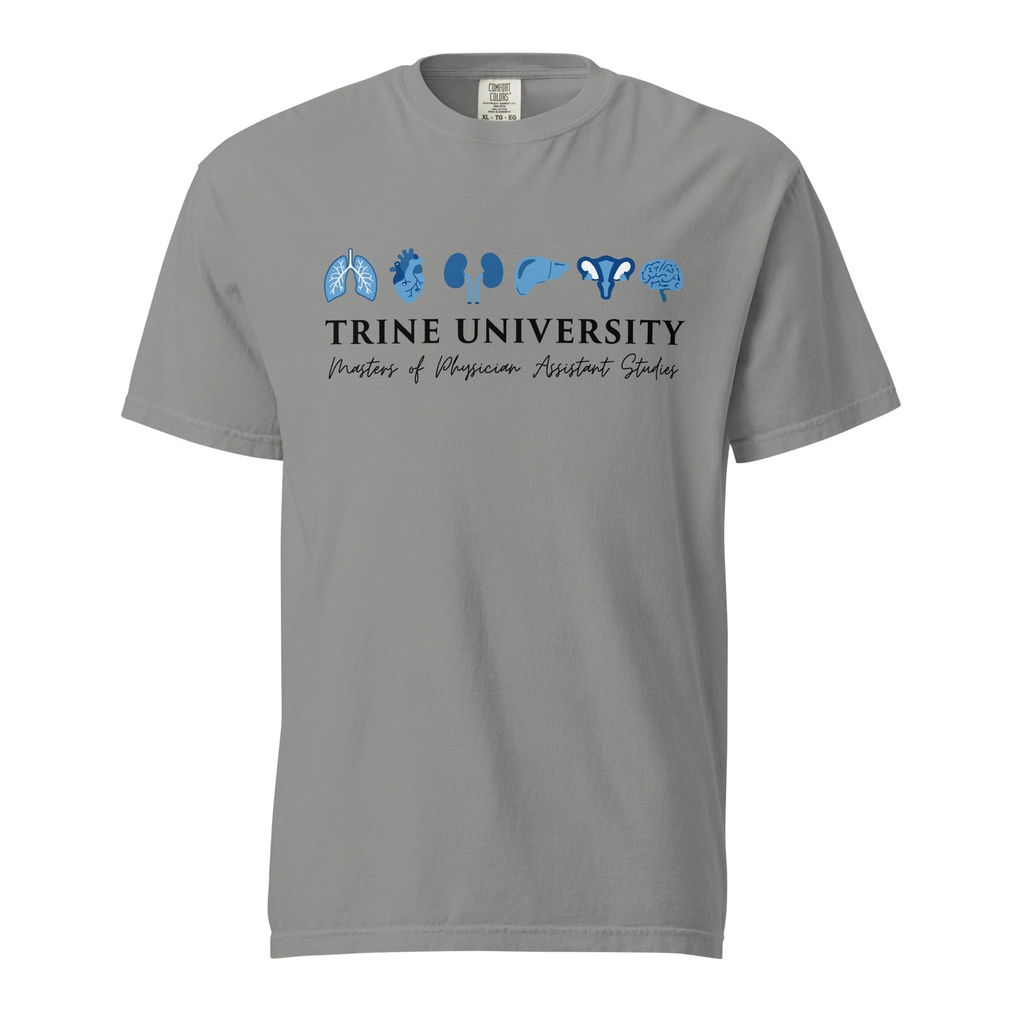 Signature | Comfort Colors T-Shirt | Trine PA program | Modern Script Logo