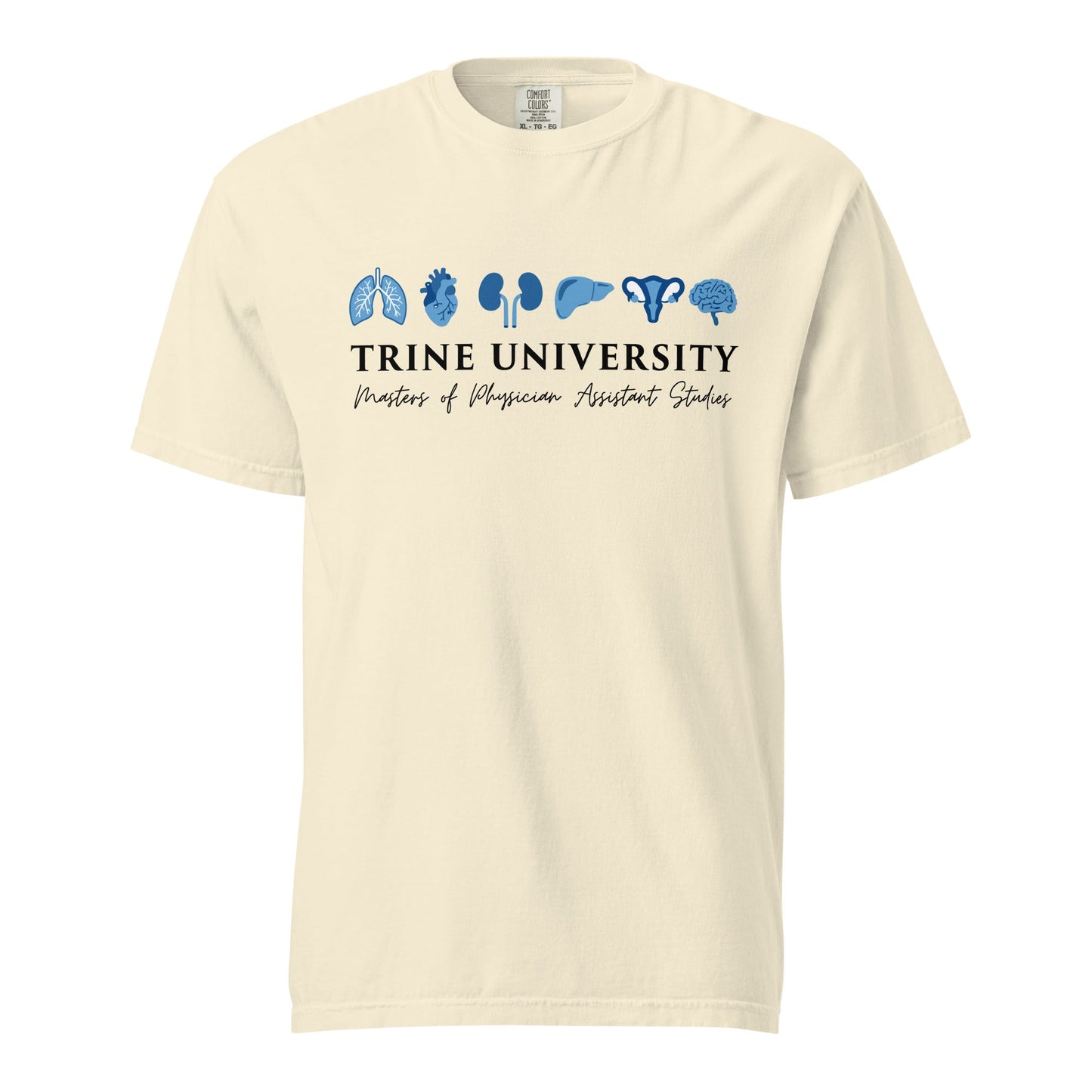 Signature | Comfort Colors T-Shirt | Trine PA program | Modern Script Logo