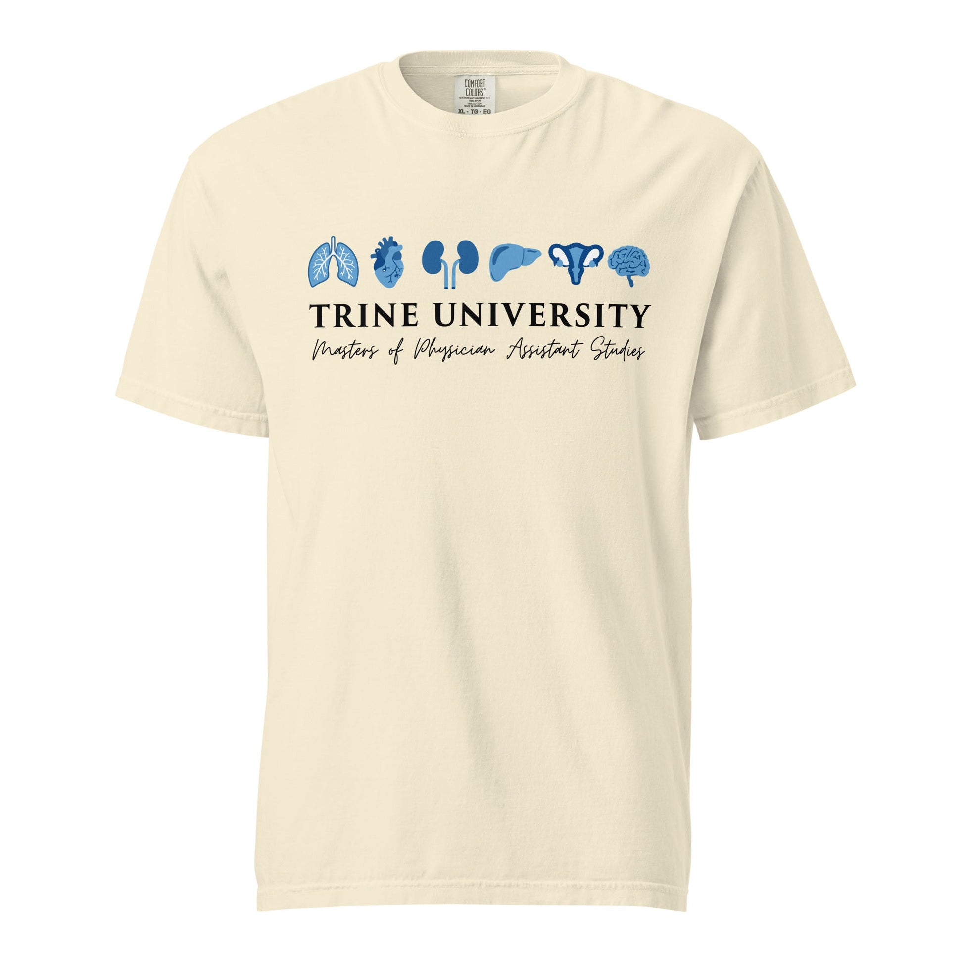 Signature | Comfort Colors T-Shirt | Trine PA program | Modern Script Logo