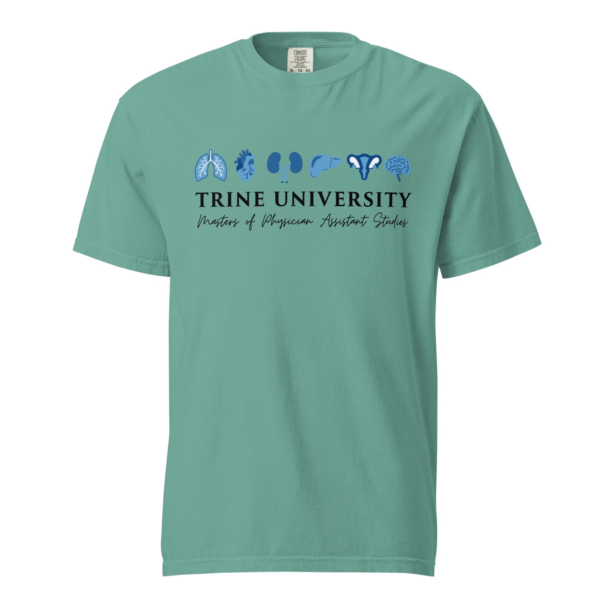Signature | Comfort Colors T-Shirt | Trine PA program | Modern Script Logo