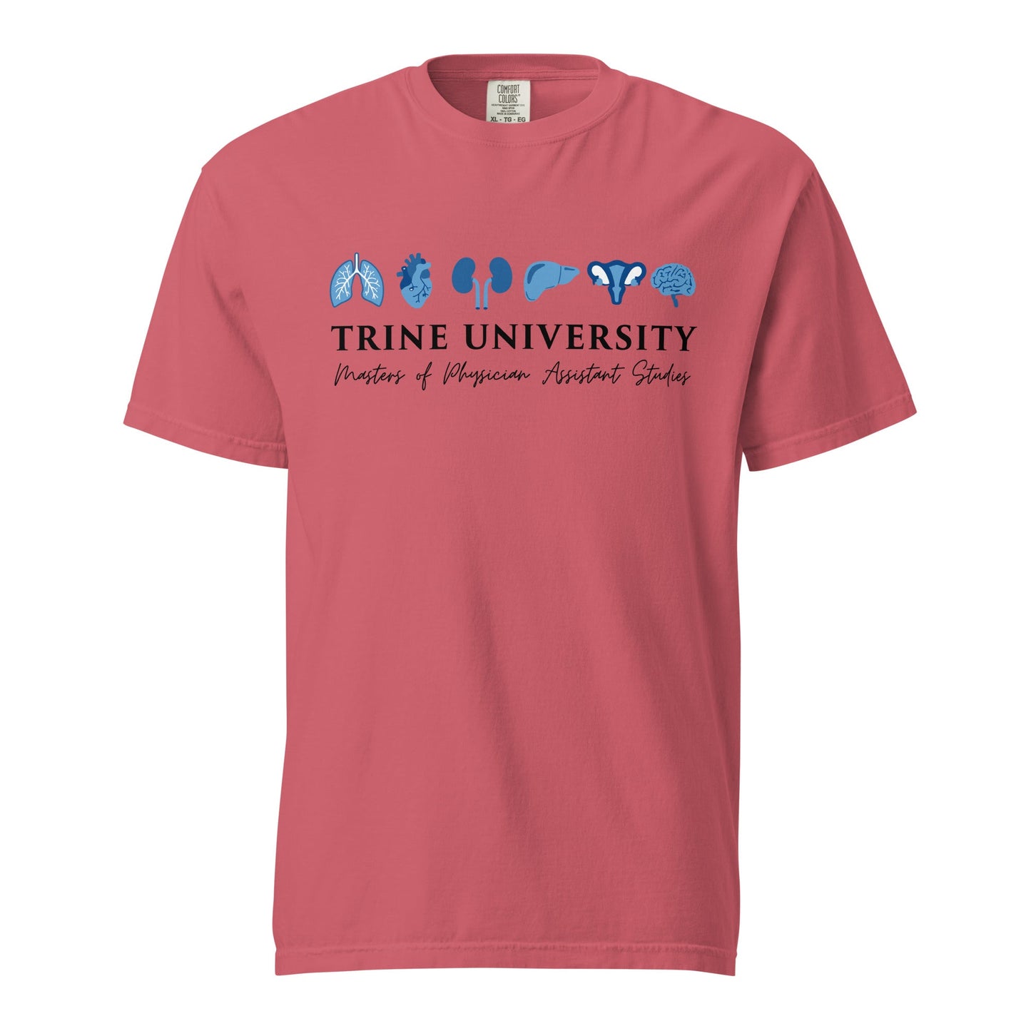 Signature | Comfort Colors T-Shirt | Trine PA program | Modern Script Logo
