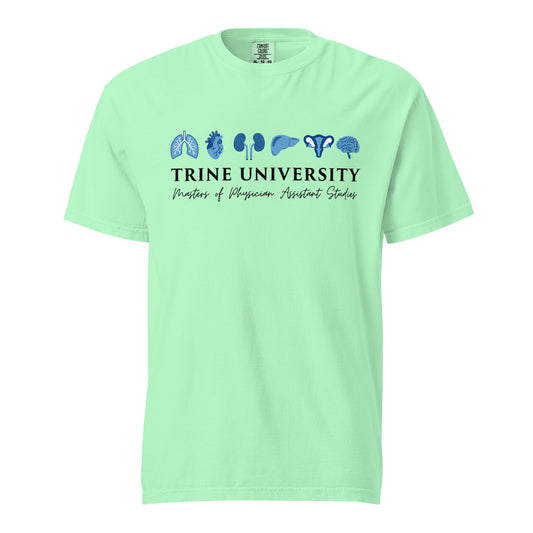 Signature | Comfort Colors T-Shirt | Trine PA program | Modern Script Logo