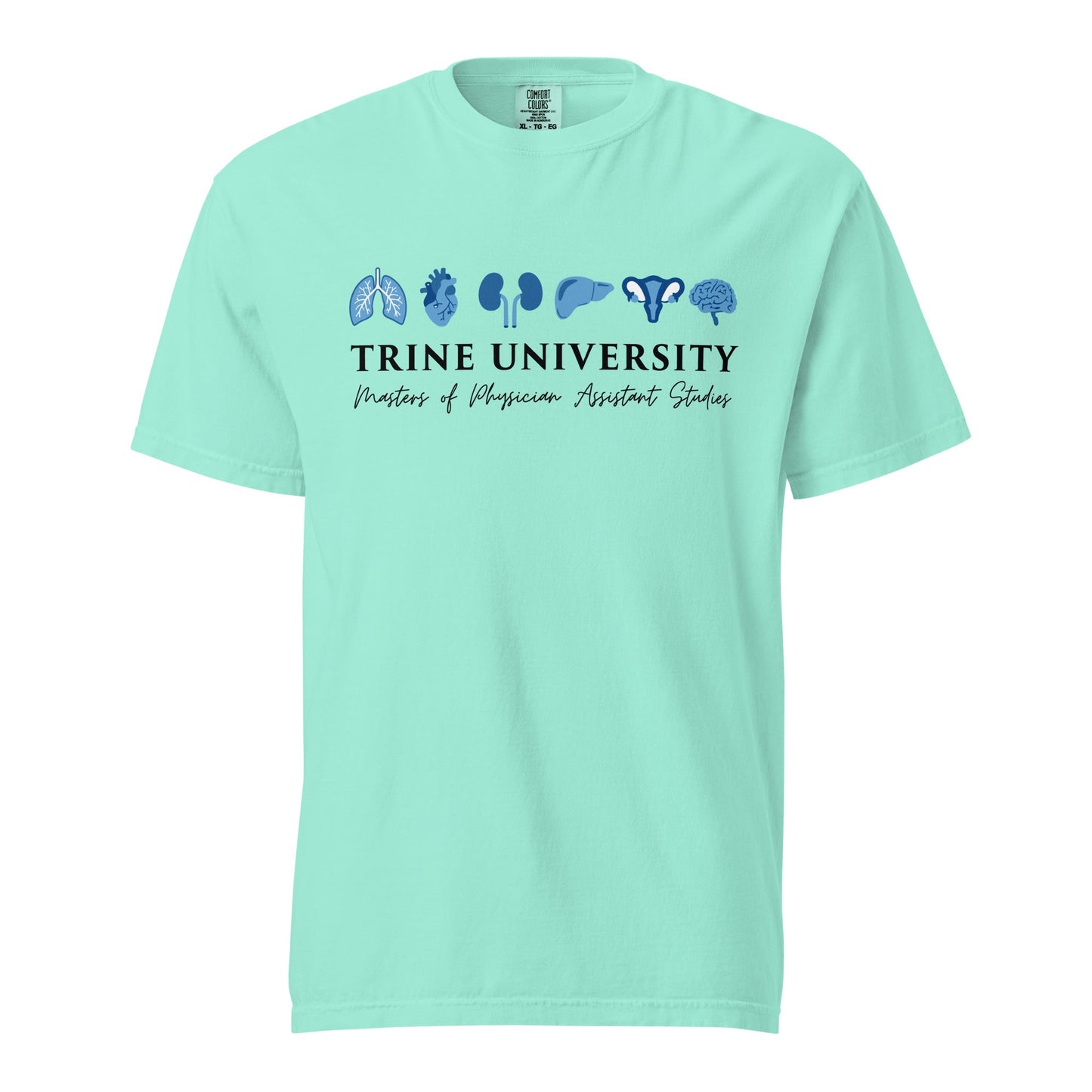 Signature | Comfort Colors T-Shirt | Trine PA program | Modern Script Logo