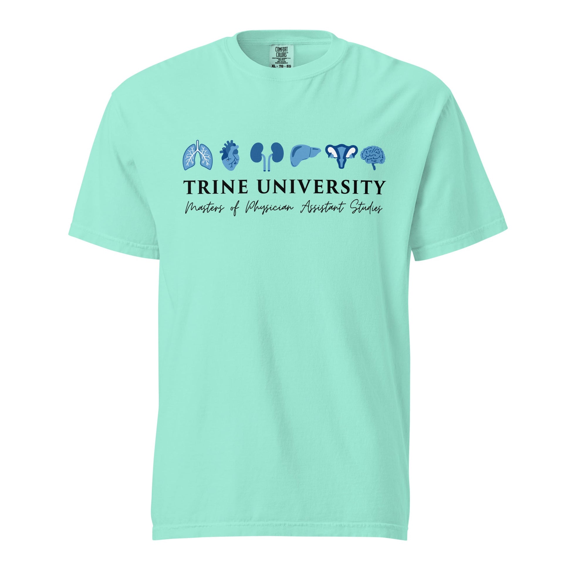 Signature | Comfort Colors T-Shirt | Trine PA program | Modern Script Logo
