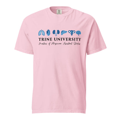 Signature | Comfort Colors T-Shirt | Trine PA program | Modern Script Logo