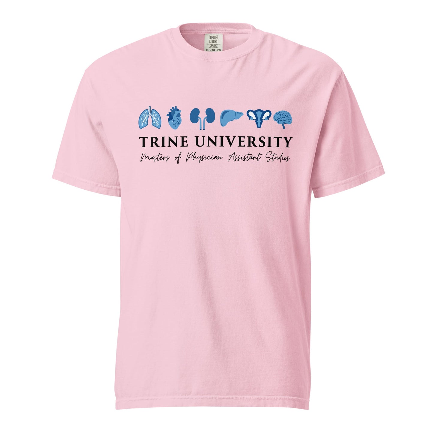 Signature | Comfort Colors T-Shirt | Trine PA program | Modern Script Logo