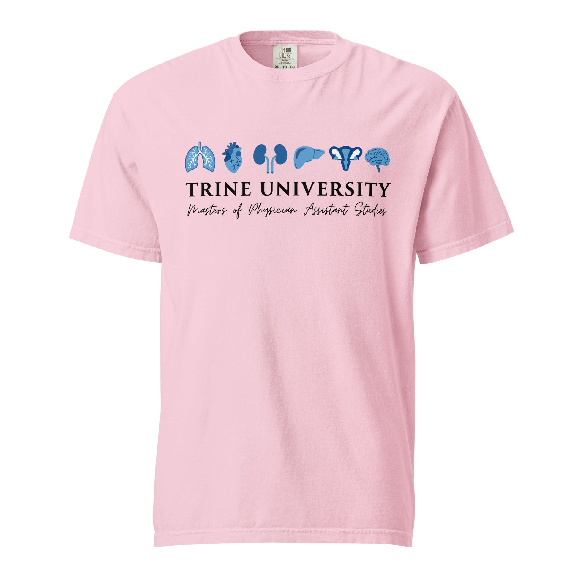 Signature | Comfort Colors T-Shirt | Trine PA program | Modern Script Logo