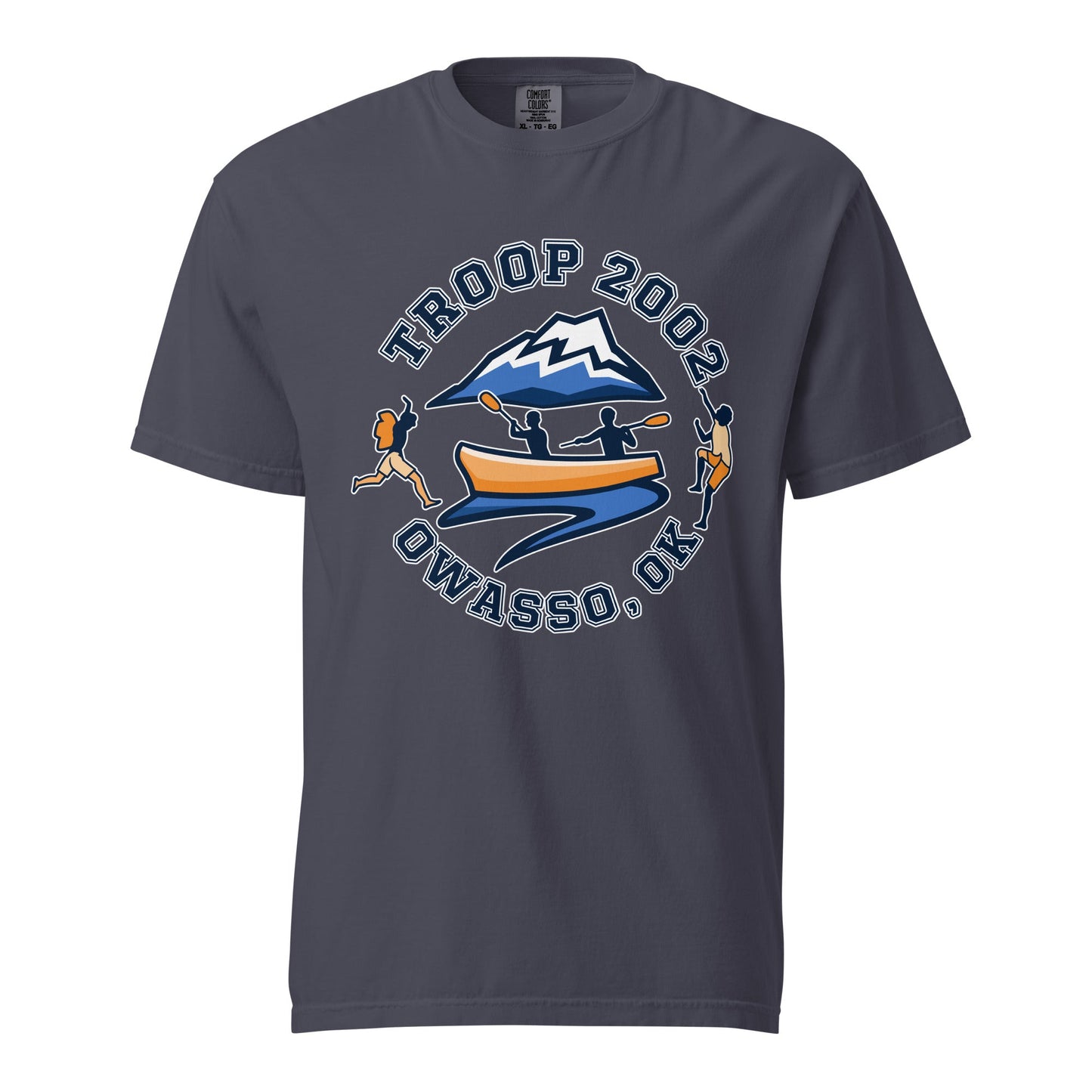 Signature | Comfort Colors T-Shirt | Troop 2002 | Trailblazer Crest Logo