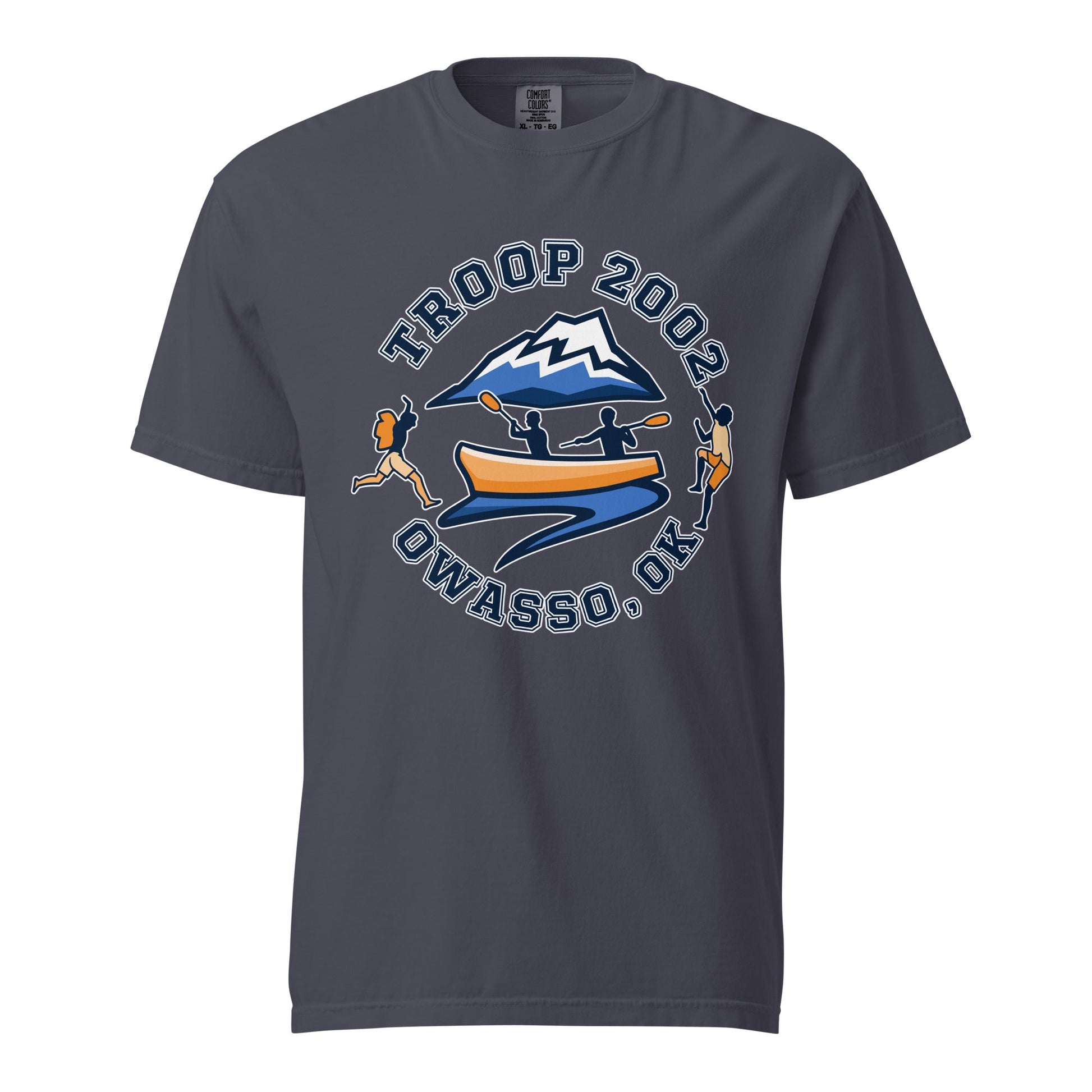 Signature | Comfort Colors T-Shirt | Troop 2002 | Trailblazer Crest Logo