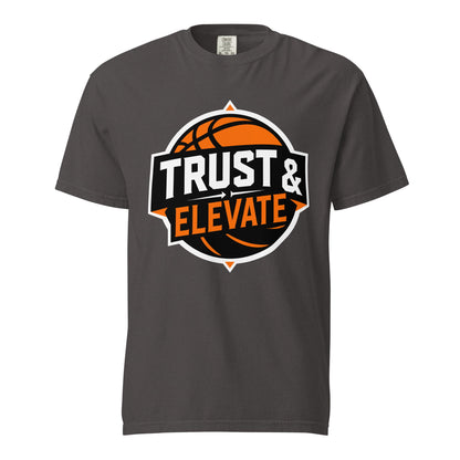 Signature | Comfort Colors T-Shirt | Trust & Elevate | Athletic Logo