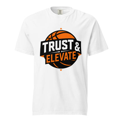 Signature | Comfort Colors T-Shirt | Trust & Elevate | Athletic Logo