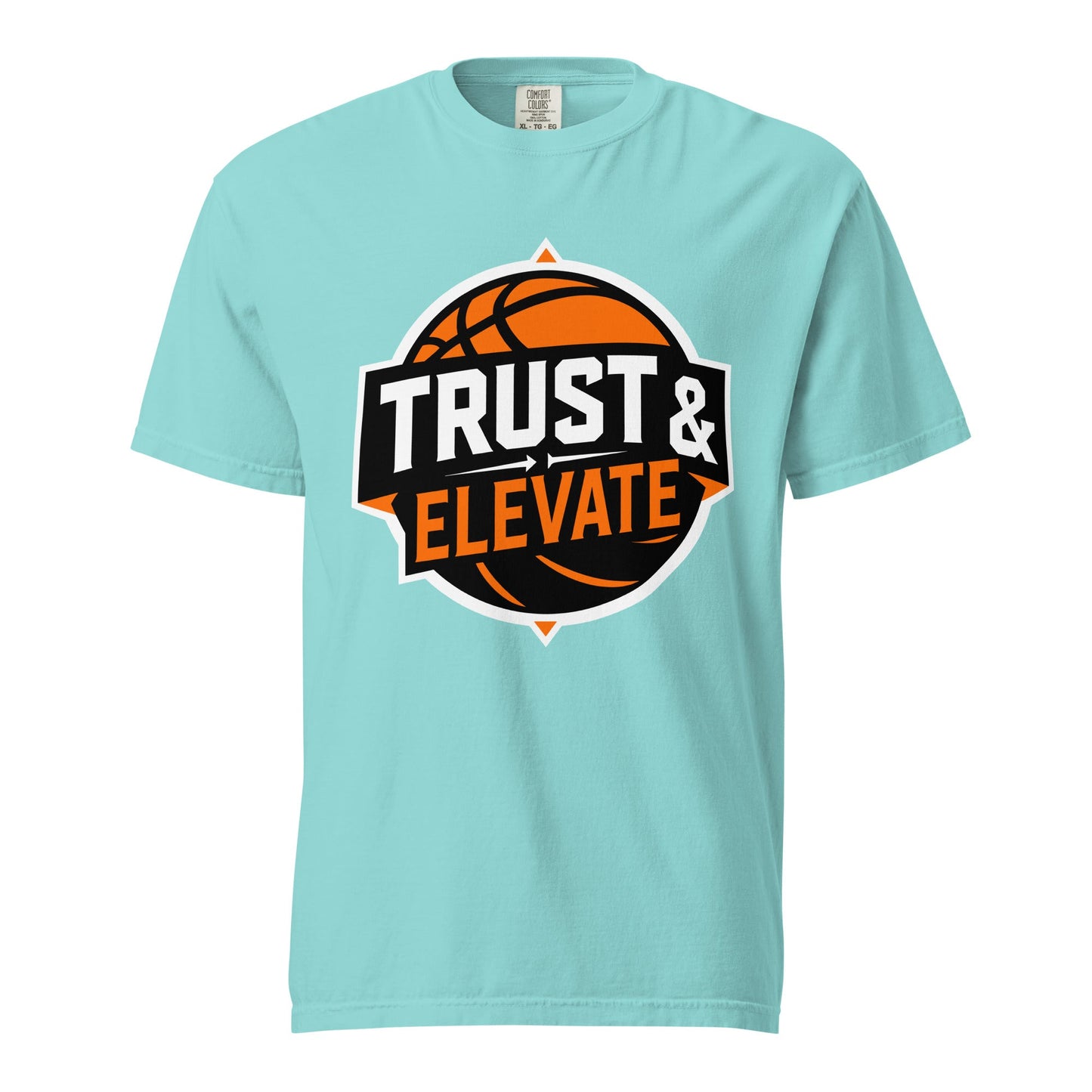 Signature | Comfort Colors T-Shirt | Trust & Elevate | Athletic Logo