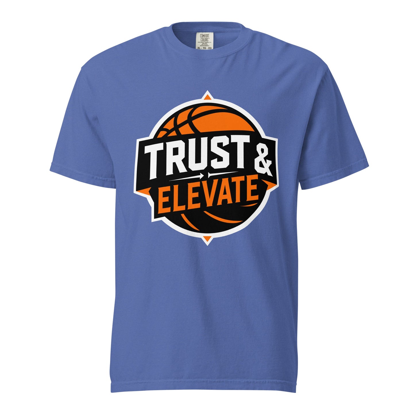 Signature | Comfort Colors T-Shirt | Trust & Elevate | Athletic Logo
