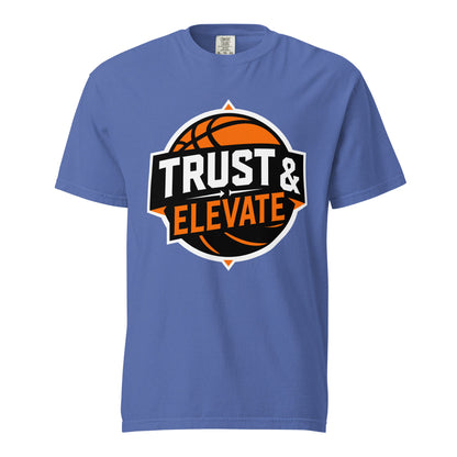 Signature | Comfort Colors T-Shirt | Trust & Elevate | Athletic Logo