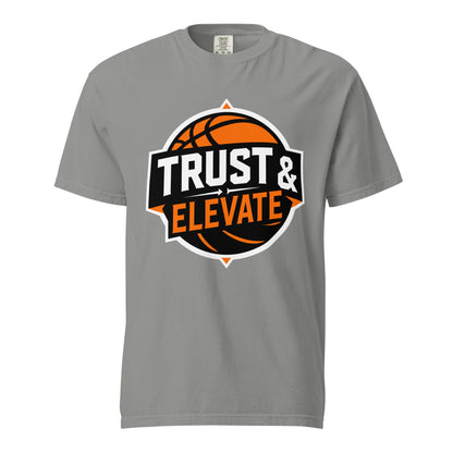 Signature | Comfort Colors T-Shirt | Trust & Elevate | Athletic Logo