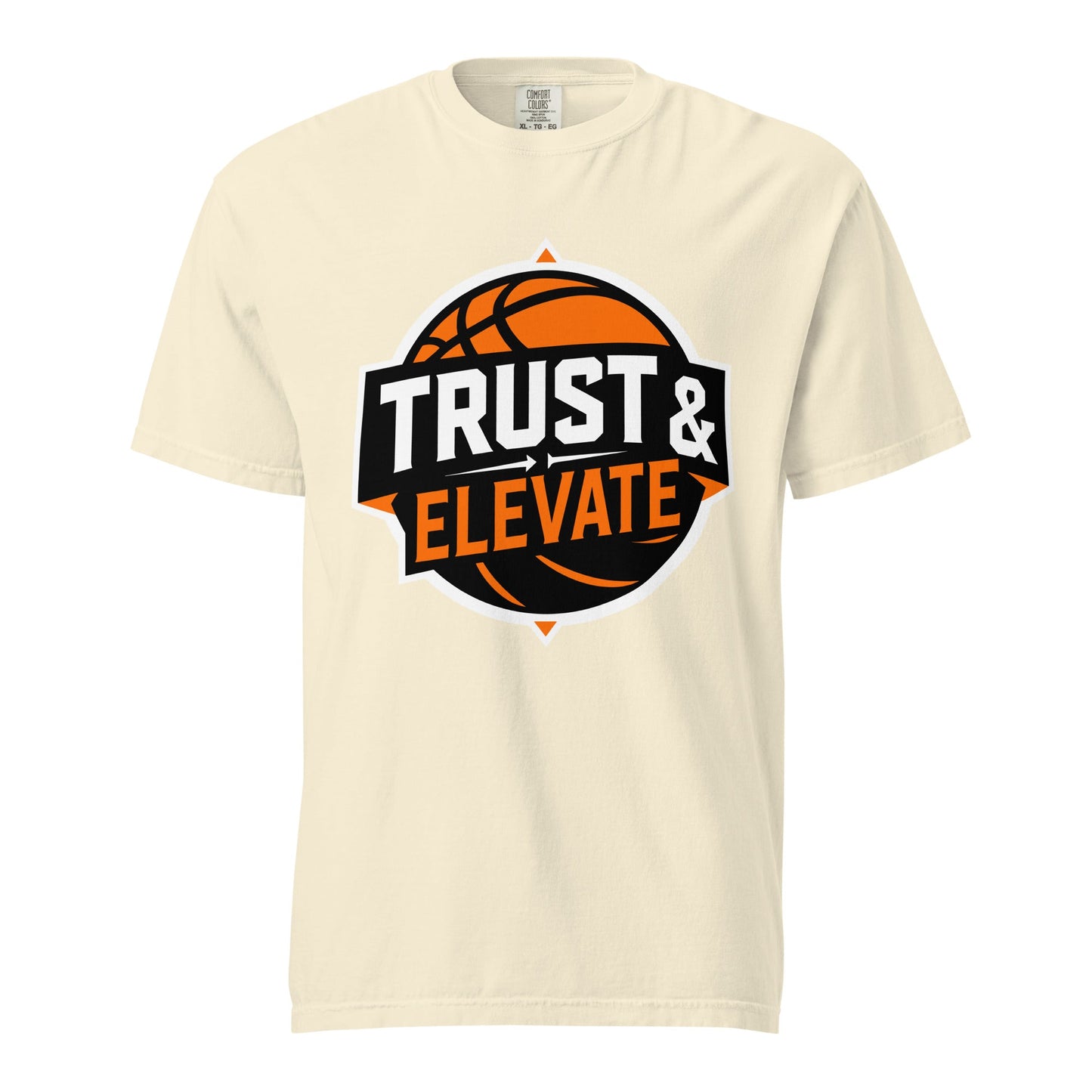Signature | Comfort Colors T-Shirt | Trust & Elevate | Athletic Logo