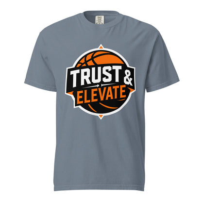 Signature | Comfort Colors T-Shirt | Trust & Elevate | Athletic Logo