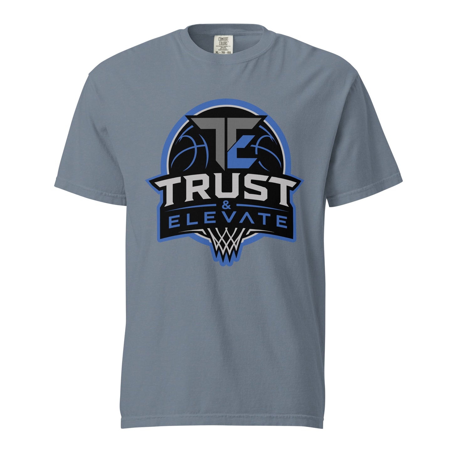 Signature | Comfort Colors T-Shirt | Trust & Elevate | Vanguard Elite Logo