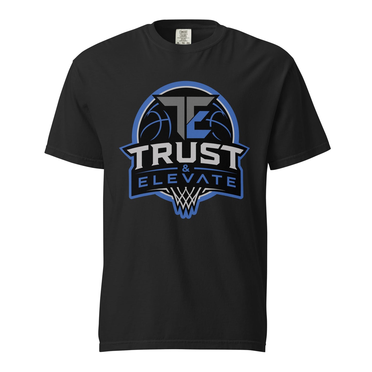 Signature | Comfort Colors T-Shirt | Trust & Elevate | Vanguard Elite Logo